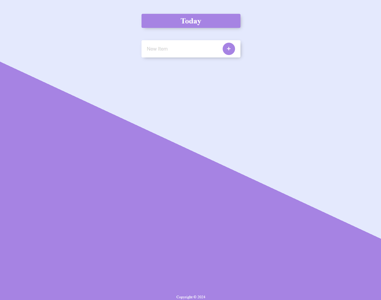 To Do List